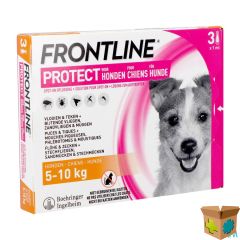 FRONTLINE PROTECT SPOT ON OPL HOND 5-10KG PIPET 3