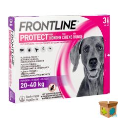 FRONTLINE PROTECT SPOT ON OPL HOND 20-40KG PIPET 3