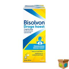 BISOLVON DROGE HOEST 2MG/ML SIROOP 180ML
