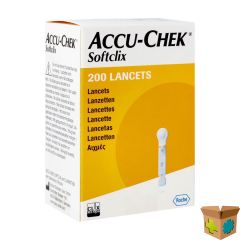 ACCU CHEK SOFTCLIX LANCET 200 3307484001