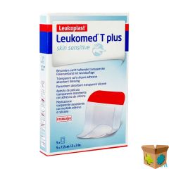 LEUKOMED T PLUS SKIN SENS. 7,2CMX5CM 5 7617800