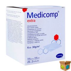 MEDICOMP KP STER 6PL 7,5X7,5CM 25X2 4110762
