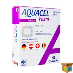 AQUACEL SCHUIMVERB ADH HYDROFIBER 10,0X10,0CM 10