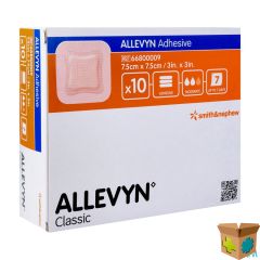 ALLEVYN VERB ADH HYDROCEL. 7,5X 7,5CM 10 66800009