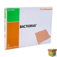 BACTIGRAS VERBAND 10CMX10CM 10 7457