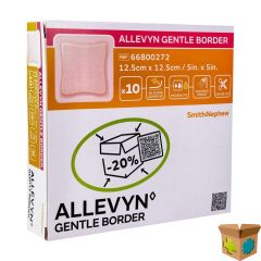 ALLEVYN GENTLE BORDER STER 12,5X12,5CM 10 66800272