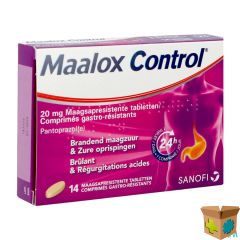 MAALOX CONTROL 20 MG MAAGSAPRESISTENTE TABL 14