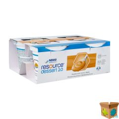 RESOURCE DESSERT 2.0 PERZIK 4X125G