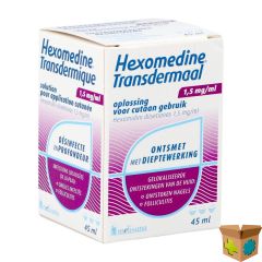 HEXOMEDINE SOL 45ML TRANSCUT