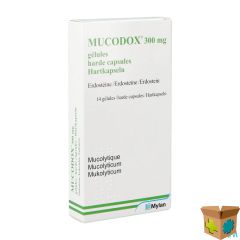 MUCODOX 300 MG CAPS 14