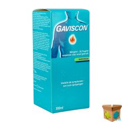 GAVISCON MENTHE MUNT SUSP BUV 300ML