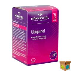 MANNAVITAL UBIQUINOL CAPS 60