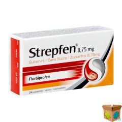 STREPFEN 8,75MG Z/SUIKER ZUIGTABL 24