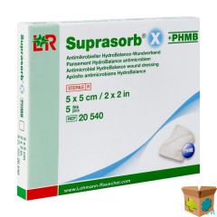 SUPRASORB X KP PHMB STER 5X 5CM 5 20540