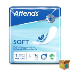 ATTENDS SOFT 1 MINI LONG INLEG ANATOM. 1X16