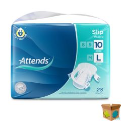ATTENDS SLIP ACTIVE 10 LARGE 1X28