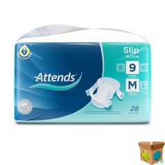 ATTENDS SLIP ACTIVE 9 MEDIUM 1X28