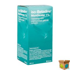 ISO BETADINE 1% NF MONDWATER 200ML READY TO USE