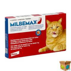 MILBEMAX KATTEN FILMOMH TABL BLISTER 2X2