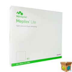 MEPILEX LITE DUN VERB SIL STER 20X50,00CM 4 284500