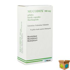 MUCODOX 300 MG CAPS 56