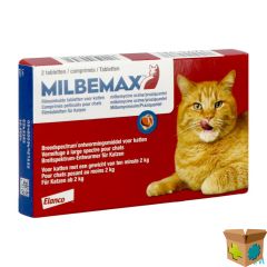 MILBEMAX KATTEN FILMOMH TABL BLISTER 1X2