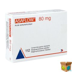 ASAFLOW 80MG MAAGSAPRES COMP BLI 112X 80MG