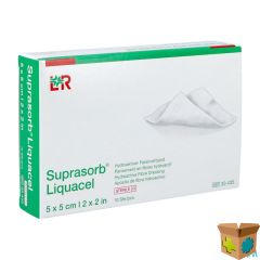 SUPRASORB LIQUACEL VERBAND 5X 5CM 10 33435-180020