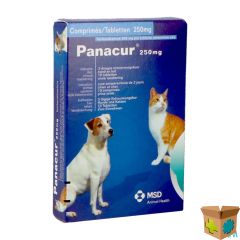 PANACUR COMP VET 10 X 250 MG