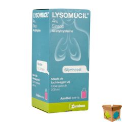 LYSOMUCIL 4% SIROOP 200ML