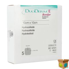DUODERM E BORD ADH 10X10CM 5 H7970