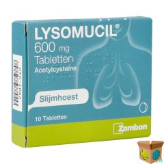 LYSOMUCIL 600 TABL 10 X 600 MG