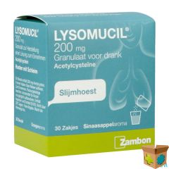 LYSOMUCIL 200 GRAN SACH 30 X 200 MG