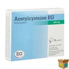 ACETYLCYSTEINE EG SACH 10X600MG