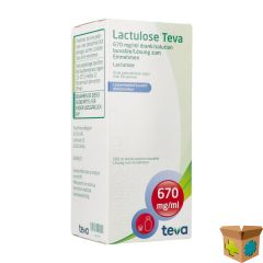 LACTULOSE TEVA SOL PER OS 500 ML