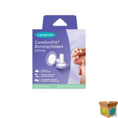 LANSINOH BORSTSCHILDEN COMFORT FIT 2X21MM
