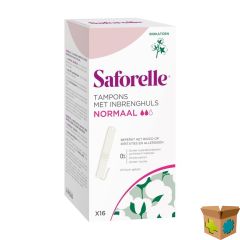 SAFORELLE TAMPONS INBRENGHULS NORMAAL 16