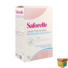 SAFORELLE LINGETTES FLUSHABLE 10