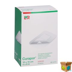 CURAPOR VERB CHIRURG. STERIEL 15CMX10CM 50 32914