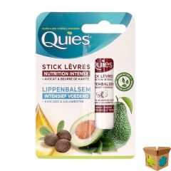 QUIES LIPPENSTIFT REGENER.ADVOCADO&SHEA BOTER 4,5G