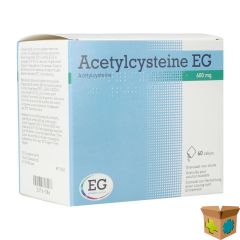 ACETYLCYSTEINE EG 600MG GRAN. VR DRANK ZAKJE 60