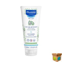 MUSTELA PN 2IN1 WASGEL 200ML NF