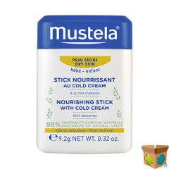 MUSTELA PS STICK VOEDEND COLD CREAM 9,2G