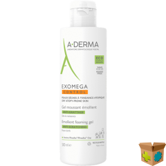 ADERMA EXOMEGA CONTROL EMOLIEREND GEL SCHUIM.500ML
