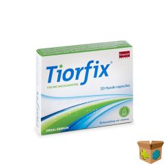 TIORFIX 100 MG VOLWASSENEN HARDE CAPS 20