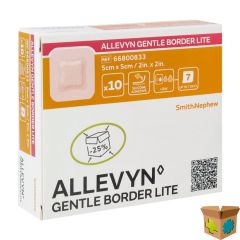 ALLEVYN GENTLE BORDER LITE 5,0X 5,0CM 10 66800833