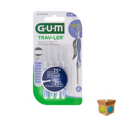 GUM TRAV-LER INTERDENT.BORSTELTJE 0,6MM 4 1312M4