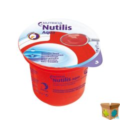 NUTILIS VERDIKT WATER GRENADINE CUPS 12X125G