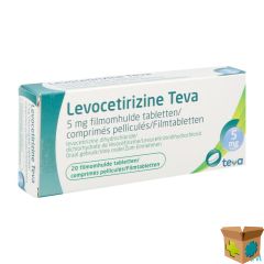 LEVOCETIRIZINE TEVA 5MG FILMOMH TABL 20 X 5MG