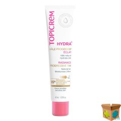 TOPICREM HYDRA+ GELEID.BRUIN.GEZOND.UITSTRAL. 40ML